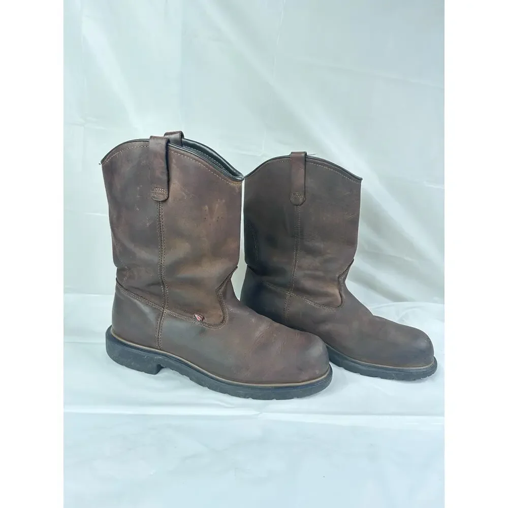 RED WING DynaForce 1172 Size 14 Soft Toe Waterproof Men Work Boots